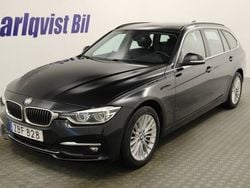 Svart metallic Begagnad 2018 BMW 320 Luxury Line Kombi | 279 000 kr (Dyr)