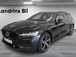 Svart Begagnad 2020 Volvo V60 R-Design Kombi | 299 900 kr (Marknadspris)