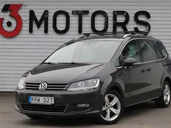 Ljusgrå Begagnad 2013 VW Sharan Minibuss | 117 900 kr (Marknadspris)