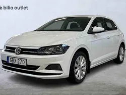 Vit Begagnad 2019 VW Polo Halvkombi | 134 900 kr (Marknadspris)