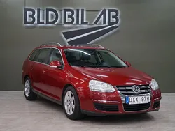 Röd Begagnad 2008 VW Golf VI Kombi | 44 900 kr (Marknadspris)