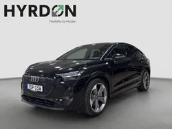 Svart Begagnad 2022 Audi Q4 Sportback e-tron S-Line SUV | 415 000 kr