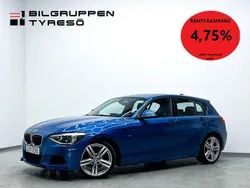 Blå Begagnad 2015 BMW 116 M Sport Halvkombi | 129 900 kr (Marknadspris)
