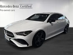Svart Begagnad 2023 Mercedes CLA220 Shooting Brake AMG Kombi | 379 900 kr (Lite dyr)