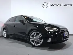 Svart Begagnad 2019 Audi A3 Sportback Proline Halvkombi | 169 900 kr (Marknadspris)
