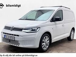 Vit Begagnad 2021 VW Caddy Minibuss | 203 900 kr (Marknadspris)