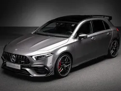 Mörkgrå Begagnad 2021 Mercedes A45 AMG AMG Halvkombi | 569 000 kr (Marknadspris)