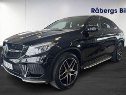 Svart Begagnad 2017 Mercedes GLE43 AMG AMG Sportkupé | 469 800 kr