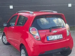 Röd Begagnad 2010 Chevrolet Spark Halvkombi | 29 900 kr (Marknadspris)