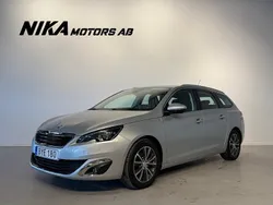 Ljusgrå (grå) Begagnad 2015 Peugeot 308 Allure Kombi | 129 900 kr (Marknadspris)