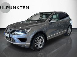 Gråmetallic Begagnad 2017 VW Touareg R-line SUV | 259 900 kr (Marknadspris)