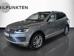 Gråmetallic Begagnad 2017 VW Touareg R-line SUV | 259 900 kr (Marknadspris)