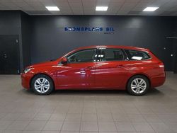 Mörkröd (rödmetallic) Begagnad 2015 Peugeot 308 Active Kombi | 74 500 kr (Bra pris)