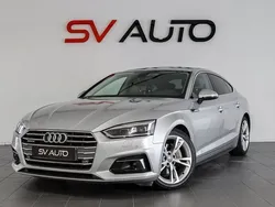 Silver Begagnad 2018 Audi A5 Sportback Sport Halvkombi | 289 900 kr (Marknadspris)