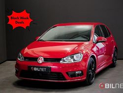 Röd Begagnad 2015 VW Golf VII R-line Halvkombi | 139 900 kr (Dyr)
