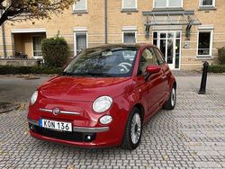 Röd Begagnad 2010 Fiat 500 Lounge Halvkombi | 87 500 kr