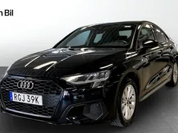 Svart Begagnad 2022 Audi A3 Proline Sedan | 235 000 kr (Marknadspris)