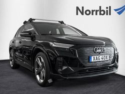 Svart Begagnad 2022 Audi Q4 e-tron Advanced Plus SUV | 399 000 kr (Bra pris)