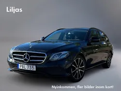 Svart Begagnad 2018 Mercedes E220 Kombi | 299 000 kr (Marknadspris)