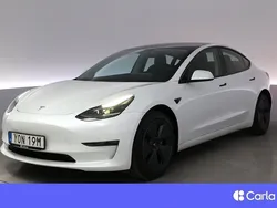 Vit Begagnad 2021 Tesla Model 3 Long Range Sedan | 330 900 kr (Marknadspris)