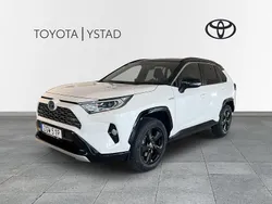Vit Begagnad 2020 Toyota RAV4 Hybrid Style SUV | 339 000 kr (Marknadspris)