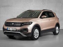 Mörkblå (blå) Begagnad 2021 VW T-Cross SUV | 159 000 kr (Marknadspris)