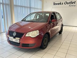 Röd Begagnad 2006 VW Polo Comfortline Halvkombi | 19 900 kr (Dyr)