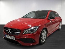 Röd Begagnad 2019 Mercedes CLA180 Shooting Brake AMG Kombi | 224 900 kr (Marknadspris)