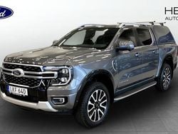 Grå Begagnad 2023 Ford Ranger Platinum Pickup | 519 200 kr (Bra pris)