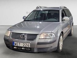Grå Begagnad 2004 VW Passat Trendline Kombi | 22 900 kr (Lite dyr)