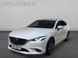 Vit Begagnad 2015 Mazda 6 Kombi | 124 800 kr (Marknadspris)