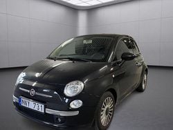 Svart Begagnad 2013 Fiat 500 Lounge Halvkombi | 62 900 kr (Marknadspris)