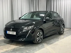 Svart Begagnad 2022 Peugeot e-208 Active Halvkombi | 164 800 kr (Marknadspris)
