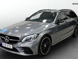 Grå (grey) Begagnad 2021 Mercedes C220 AMG line Kombi | 309 500 kr (Superpris)