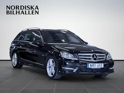 Svart Begagnad 2012 Mercedes C180 Avantgarde Kombi | 139 795 kr (Lite dyr)