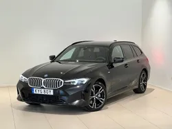 Svart Begagnad 2024 BMW 330e M Sport Kombi | 499 000 kr (Marknadspris)