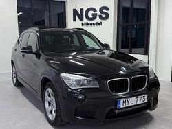 Svart Begagnad 2013 BMW X1 M Sport SUV | 109 500 kr (Lite dyr)