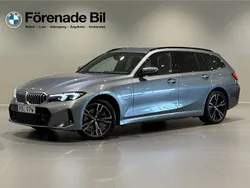 Grå (skyscraper grå metallic) Begagnad 2024 BMW 330e M Sport Kombi | 519 000 kr (Lite dyr)