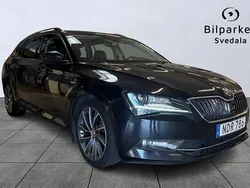 Svart Begagnad 2018 Skoda Superb LAURIN & KLEMENT Kombi | 199 900 kr (Marknadspris)