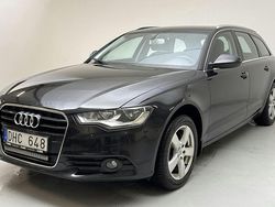 Svart Begagnad 2012 Audi A6 Kombi | 100 000 kr (Marknadspris)