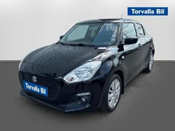 Svart Begagnad 2018 Suzuki Swift Halvkombi | 128 900 kr (Marknadspris)
