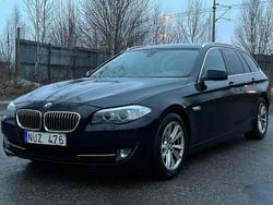 Svart Begagnad 2012 BMW 520 Kombi | 84 900 kr (Bra pris)