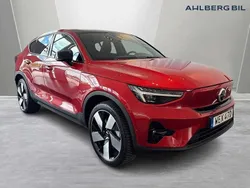 Röd Begagnad 2023 Volvo EC40 Ultimate SUV | 484 500 kr (Marknadspris)