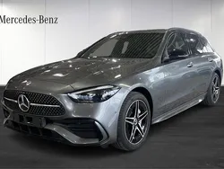 Grå (grey) Begagnad 2025 Mercedes C300e AMG Line Premium Kombi | 539 900 kr (Superpris)