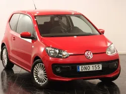Röd Begagnad 2012 VW up! high up! Halvkombi | 39 900 kr (Marknadspris)