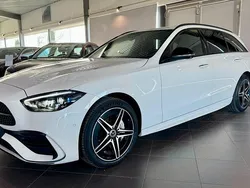 Vit Begagnad 2022 Mercedes C300e AMG line Kombi | 429 000 kr (Dyr)