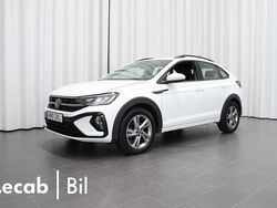 Vit (pure white) Begagnad 2022 VW Taigo R-line SUV | 224 500 kr (Bra pris)
