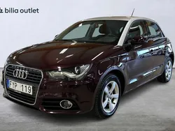 Röd Begagnad 2012 Audi A1 Sportback Sport Halvkombi | 109 900 kr (Marknadspris)