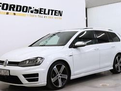 Vit Begagnad 2015 VW Golf VII R Kombi | 209 900 kr (Marknadspris)