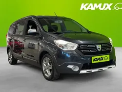 Silver/grå Begagnad 2017 Dacia Lodgy Stepway Minibuss | 79 900 kr (Bra pris)